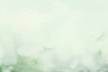 Green watercolor abstract  png paint texture overlay, transparent background