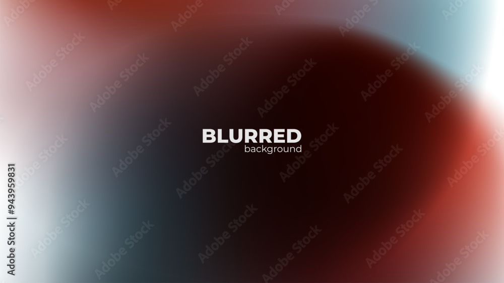 Aufkleber abstract blurred background with bright brown and gray colored gradients for creative graphic design