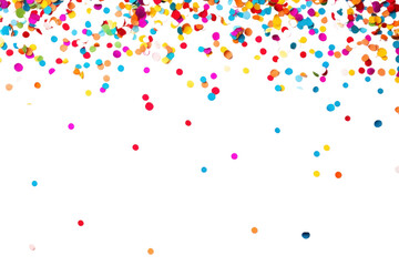 PNG Confetti backgrounds white background celebration.