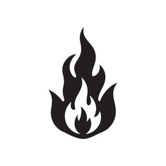 Fire icon vector Fire flame symbol. Flame icon