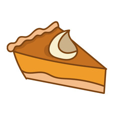 Slice of Pumpkin Cake