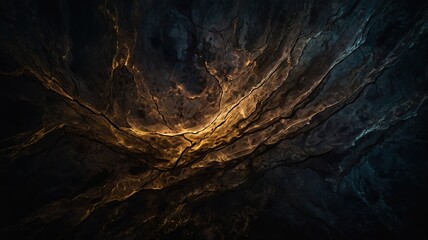 Abstract background of diagonal stripes in Dark black stone background scary black concrete texture