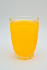 A glass of orange juice