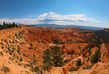 View of the mountains, Bryce National Park