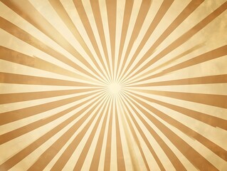 Fototapeta premium Sunburst old paper colour texture brown background 