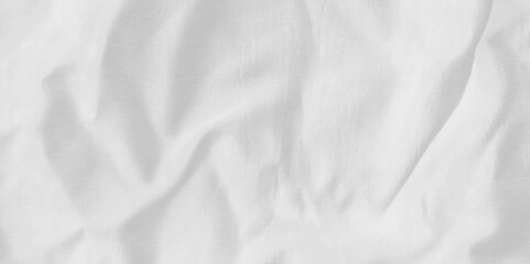 Abstract white crumpled and creased recycle paper texture background. Vector white crumpled old paper background. White wrinkled paper texture. crumpled craft ripped poster and banner.