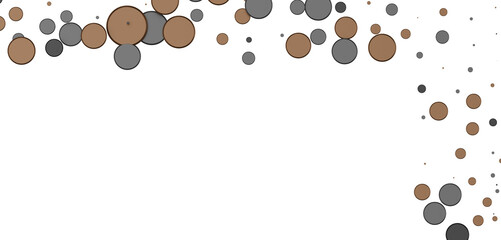 confetti png. Gold confetti falls from the sky. Glittering confetti on a transparent background. Holiday,