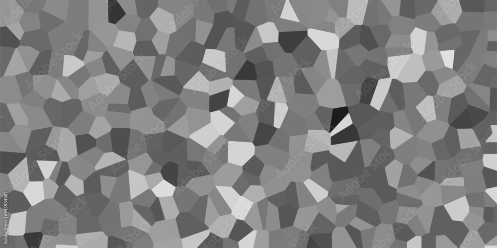 Poster seamless pattern mosaic marble pattern texture with seamless shapes. dark and light gray geometric m