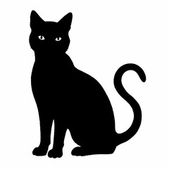 Halloween Cat Bundle Cut File, Cat Witch Svg, Clipart, Vector SVG 