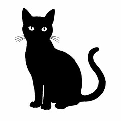 Obraz premium CATS Bundle SVG, Cat SVG, Cats Svg Cut Files for Cricut, Cats Clipart, Cats Vector, Cats Silhouette Svg