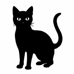 Fototapeta premium CATS Bundle SVG, Cat SVG, Cats Svg Cut Files for Cricut, Cats Clipart, Cats Vector, Cats Silhouette Svg