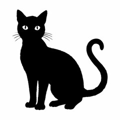 Obraz premium Cat Silhouette | Cat SVG Cat Cut Files | Cat Svg | Kitten Svg | Cat Vector CATS Bundle SVG, Cut Files for Cricut, Cats Clipart, Kitten Svg