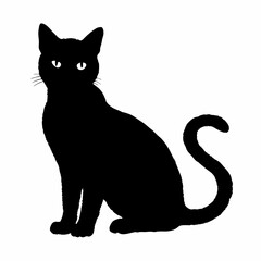 Obraz premium Cat Silhouette | Cat SVG Cat Cut Files | Cat Svg | Kitten Svg | Cat Vector CATS Bundle SVG, Cut Files for Cricut, Cats Clipart, Kitten Svg