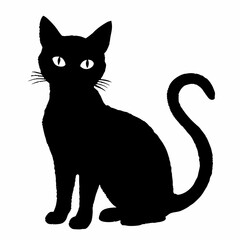 Obraz premium CATS Bundle SVG, Cat SVG, Cats Svg Cut Files for Cricut, Cats Clipart, Cats Vector, Cats Silhouette Svg