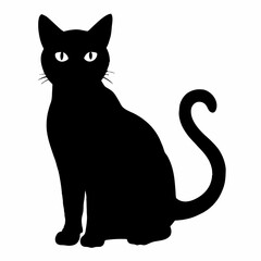 Fototapeta premium CATS Bundle SVG, Cat SVG, Cats Svg Cut Files for Cricut, Cats Clipart, Cats Vector, Cats Silhouette Svg