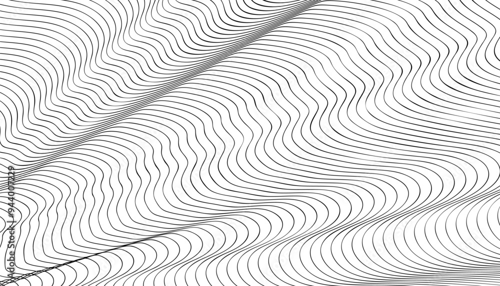 Aufkleber fluid pattern wave effect for background and jersey design. modern graphic design element. vector fo
