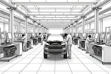 interior of an train