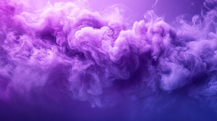 Fototapeta premium Purple smoke cloud