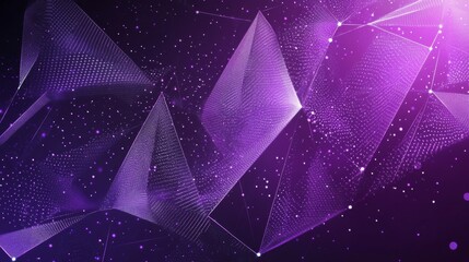 "Abstract Digital Purple Geometric Background"  
abstract