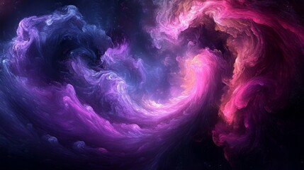 Abstract Cosmic Swirls