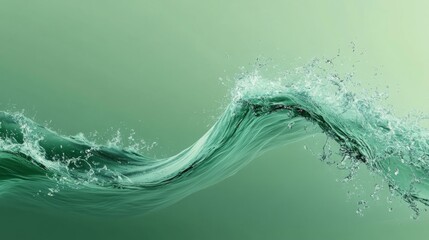 Abstract Water Splash