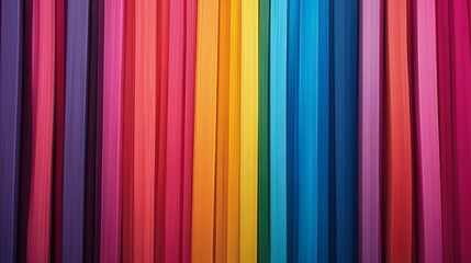 Obraz premium Colorful Vertical Stripes