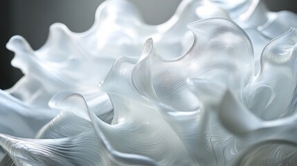 Obraz premium Abstract Glass Sculpture