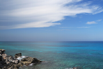 Sunlit Seascapes and Coastal Beauty: Discover Isla Mujeres' Stunning Ocean Vista