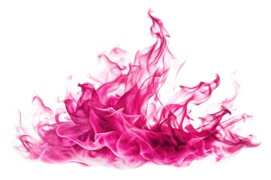 Fire pink flames png 