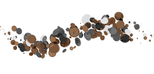  Sky confetti flying in the sky during Pride parade