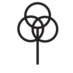 Obraz premium Geometric Tree