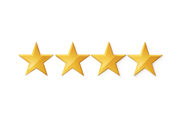 Five star rating png