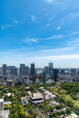Vue du quartier Roppongi de la tour de Tokyo