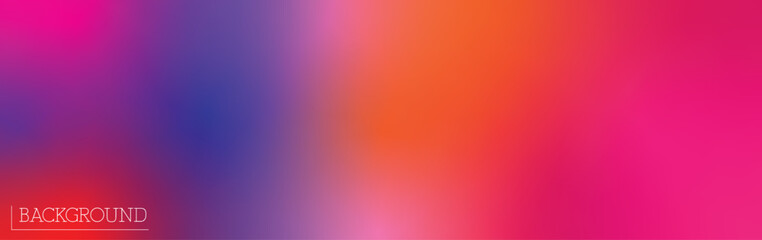 Smooth and blurry colorful gradient mesh background. Modern bright rainbow colors.vector eps10
