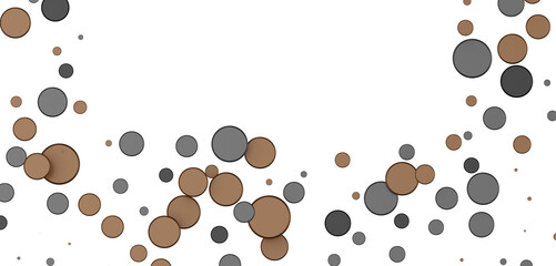 gold  Burst: Astonishing 3D Illustration of Bursting gold Confetti