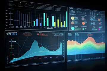 Creative digital sparkly polygonal mesh background