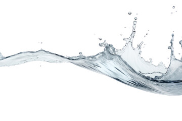 Obraz premium PNG Dynamic water splash background