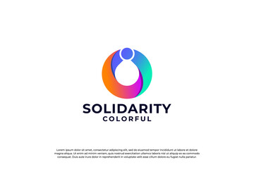 Success unity logo design inspiration