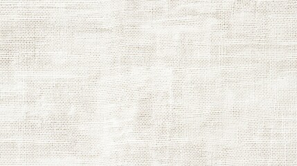 Fototapeta premium clean white cotton canvas, seamless fabric texture background