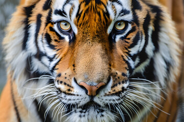 Obraz premium Portrait of bengal tiger.