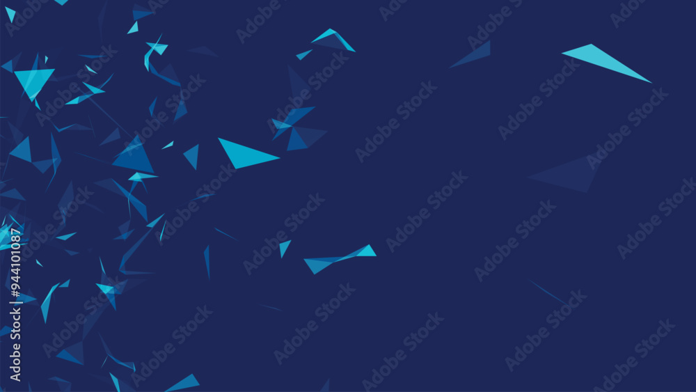 Poster abstract background with connecting dots and lines. network connection structure. data technology an