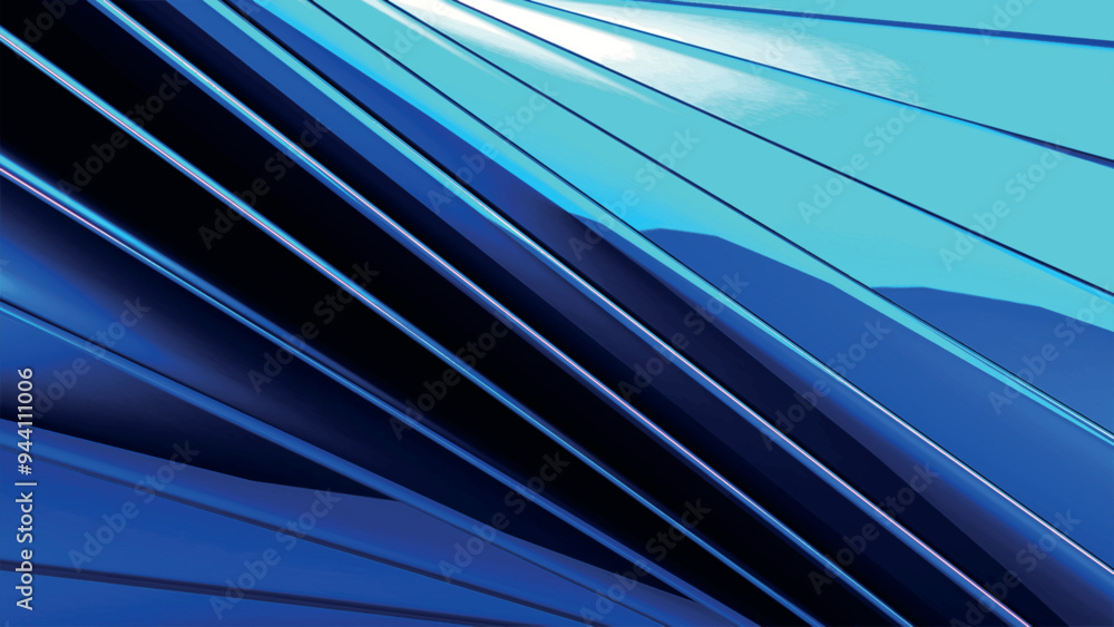 Poster abstract diagonal 3d texture with lines and glitter. abstract background, gradient background. illus