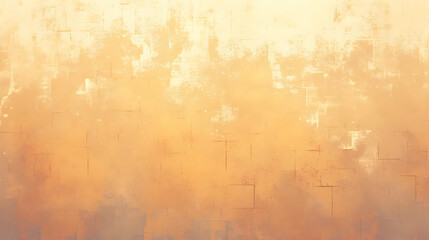 Obraz premium Vintage Yellow and Beige Textured Background with Grunge