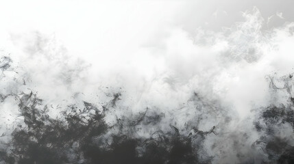 Abstract Black and White Smoke Texture Background for Design
