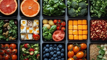 Healthy Food in Containers