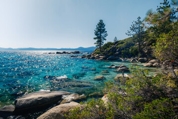 Lake Tahoe – malerische Landschaft am kristallklaren Bergsee