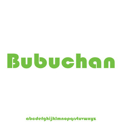 Hand drawn modern alphabet vector set