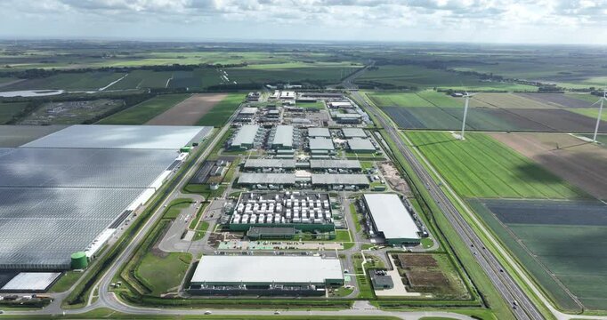 Data center, computing center, big data and internet infrastructure building facility.