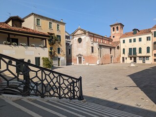 A quarter of Santa Croce, Venice, Italy