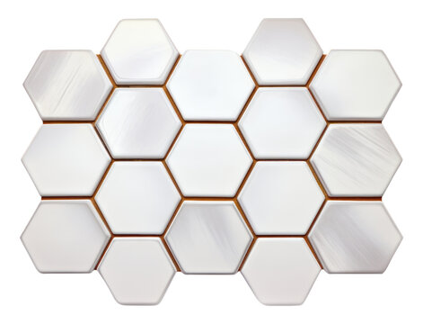 PNG Tile backgrounds hexagon white.